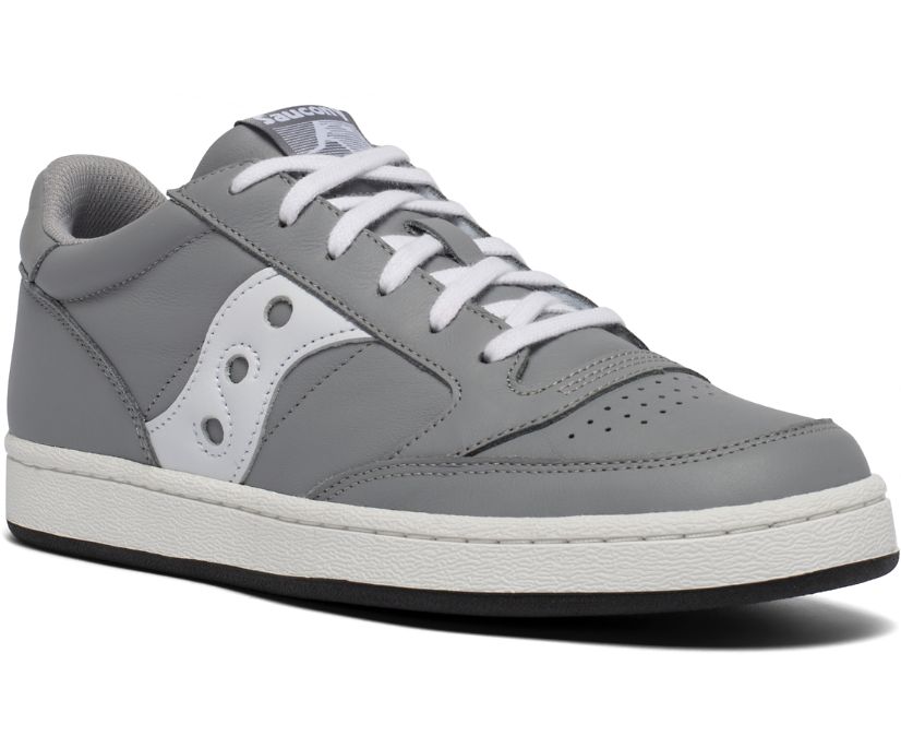 Women's Saucony Jazz Court Originals Grey / White | Singapore 041GSOL